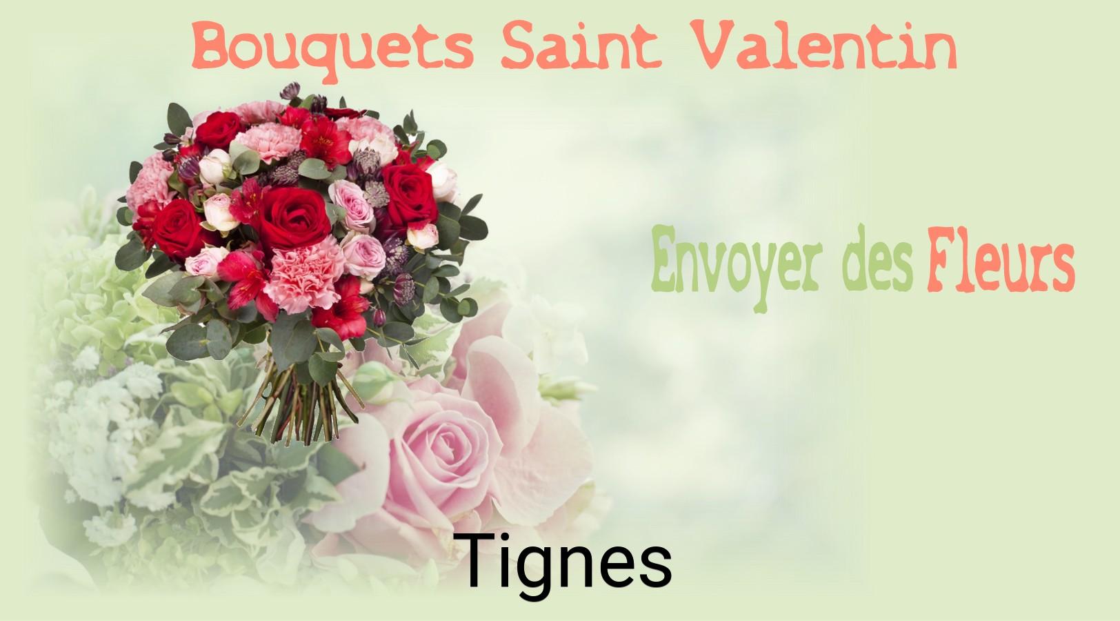 Roses de Saint-Valentin livrées à Tignes